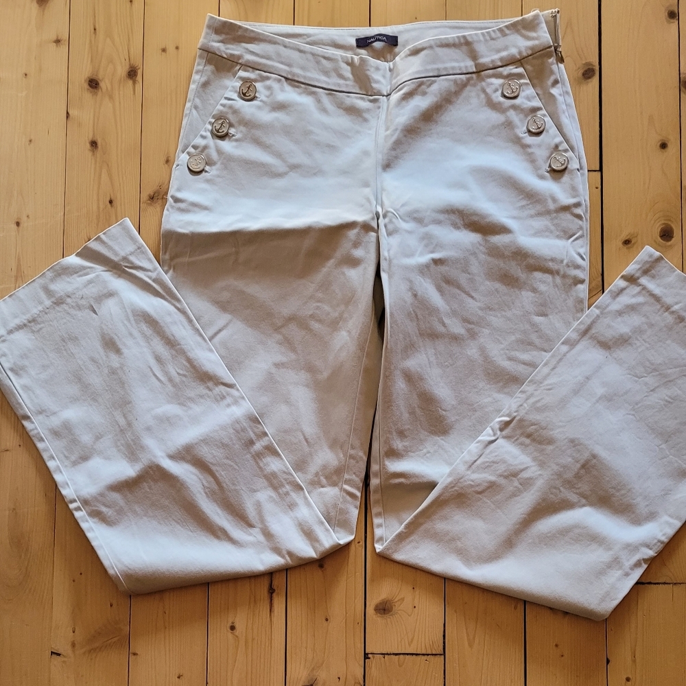 Nautica Pants.  Beige